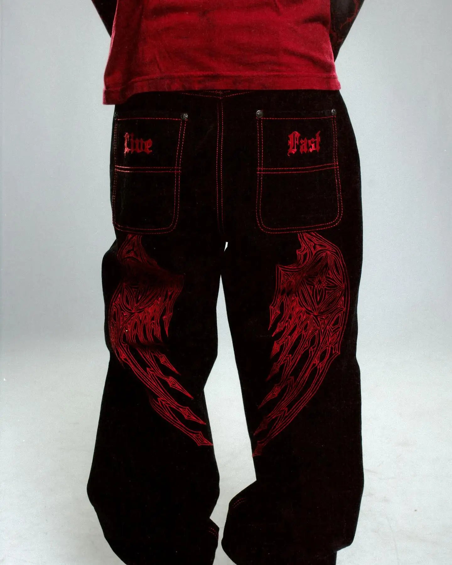 Baggy Denim Dark Design