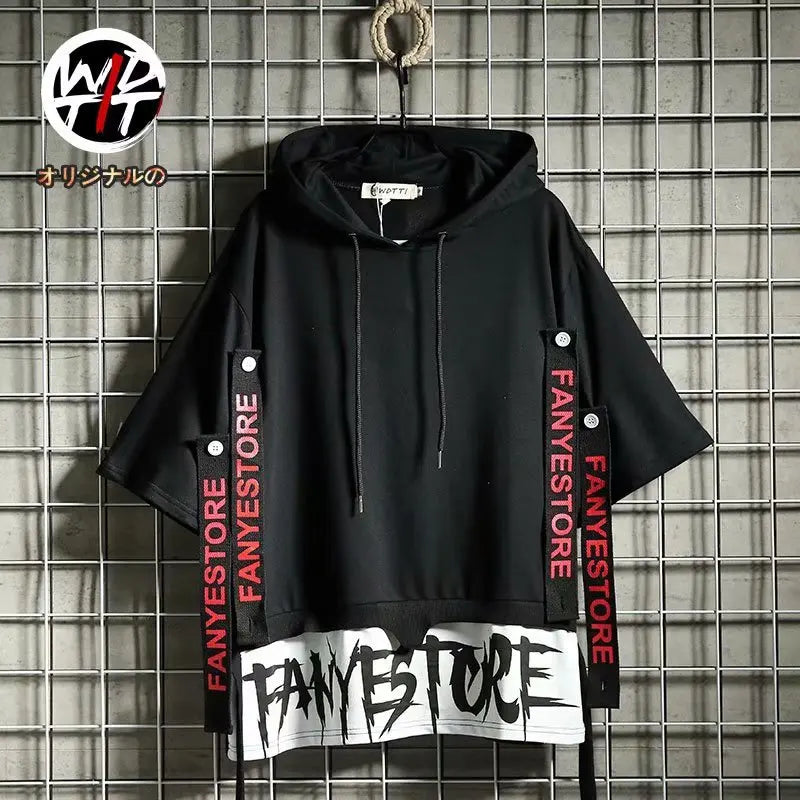 T-Shirt Oversize à Capuche