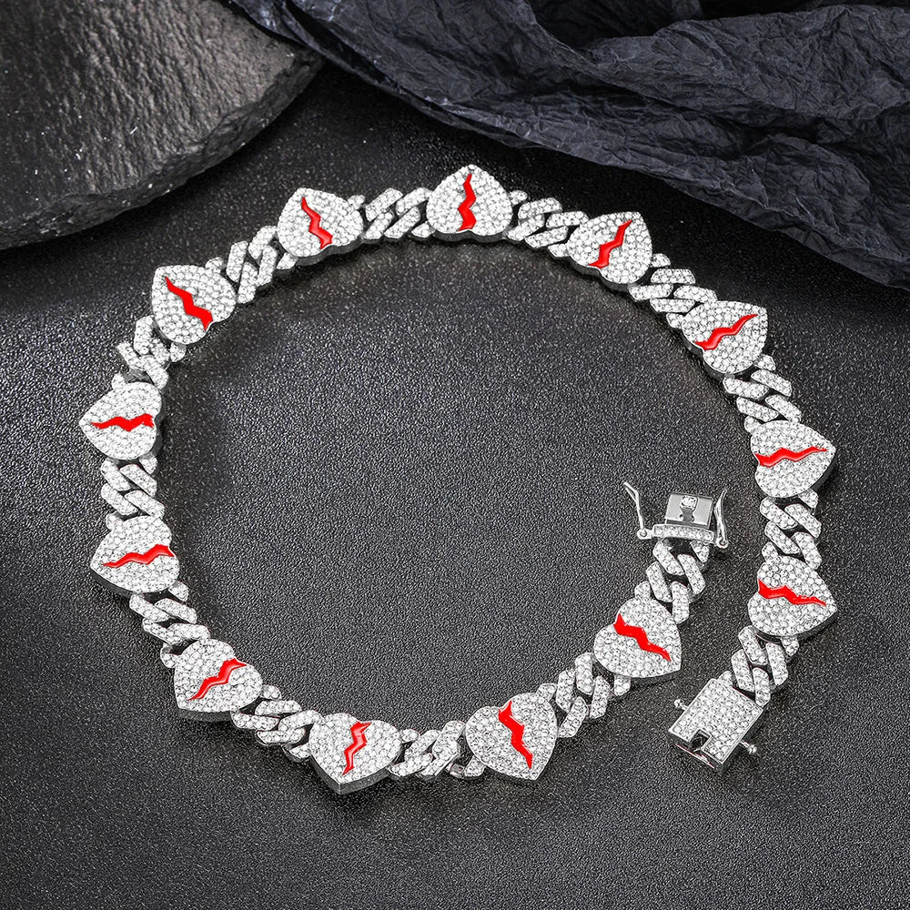 Chaîne & Bracelet Cubain« HeartBreaker »