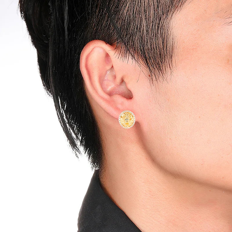 Boucles d’oreilles « Ice Lion »