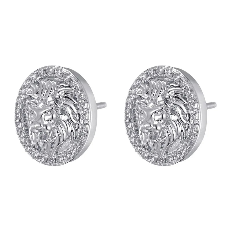 Boucles d’oreilles « Ice Lion »