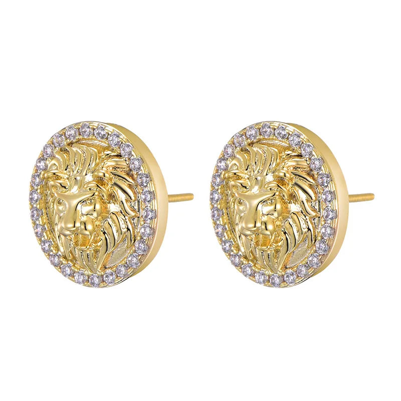 Boucles d’oreilles « Ice Lion »