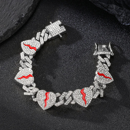 Chaîne & Bracelet Cubain« HeartBreaker »