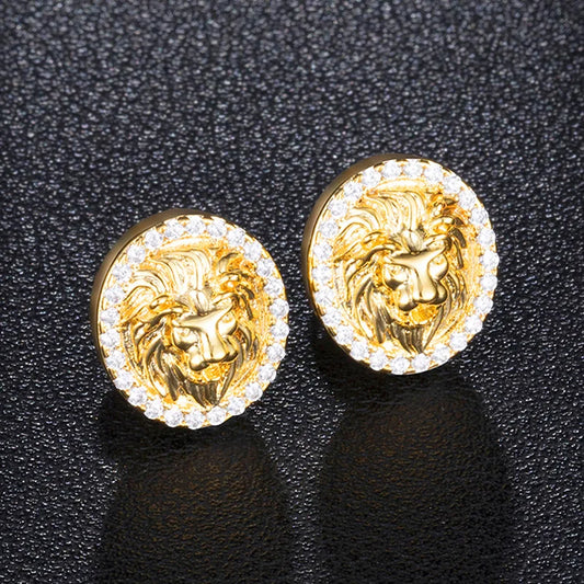 Boucles d’oreilles « Ice Lion »