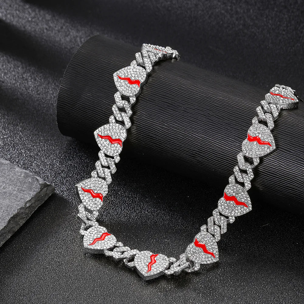 Chaîne & Bracelet Cubain« HeartBreaker »