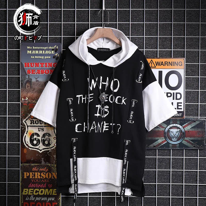T-Shirt Oversize à Capuche