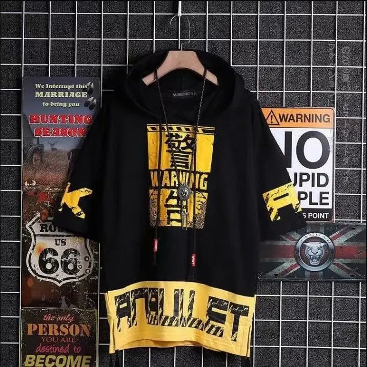 T-Shirt Oversize à Capuche