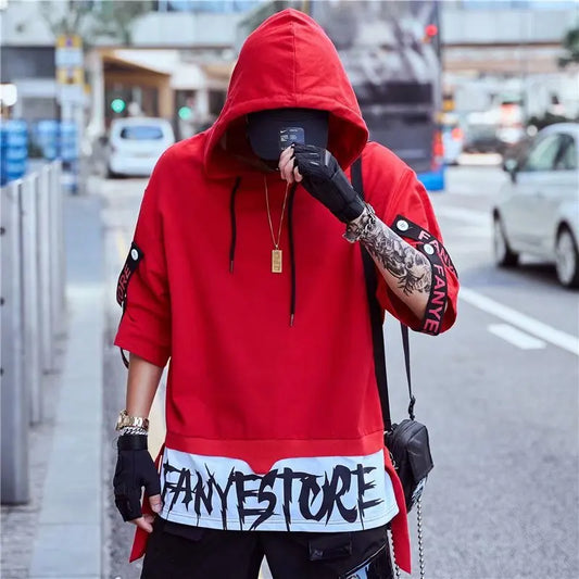 T-Shirt Oversize à Capuche